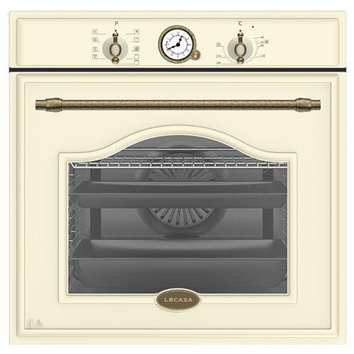 תנור בנוי לקאזה דגם LC8010RD-BEJ קרם כפרי תנור בנוי לקאזה דגם LC8010RD-BEJ קרם כפרי