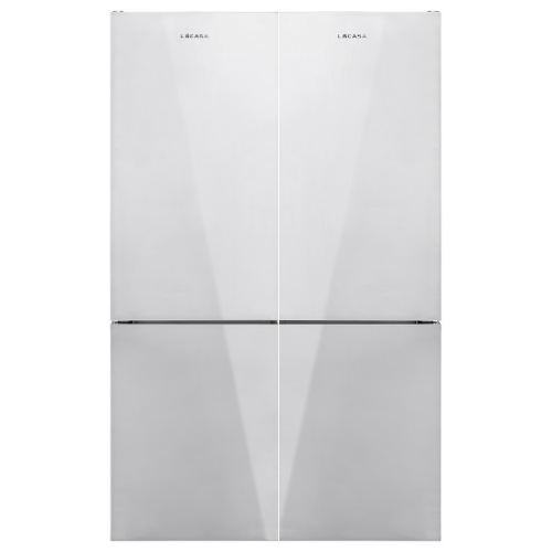 סט מקררים גנרל זכוכית לבנה ברוחב 120 ס"מ דגם GE373WGL סט מקררים גנרל זכוכית לבנה ברוחב 120 ס"מ דגם GE373WGL