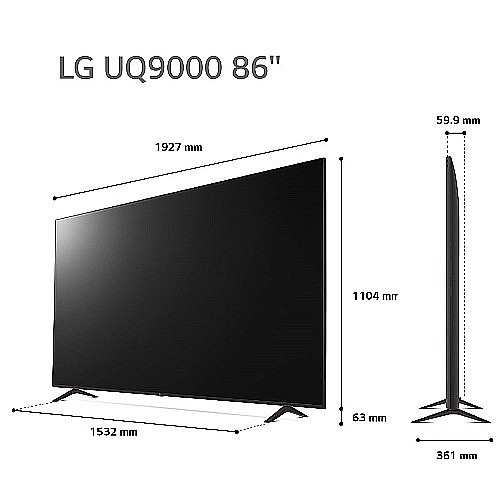 �������� LG UQ9000 ThinQ A 86UQ90006LC 4K �86 ������