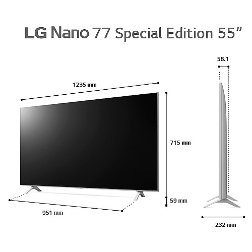 �������� �55 LG NanoCell 55NANO776QA 4K
