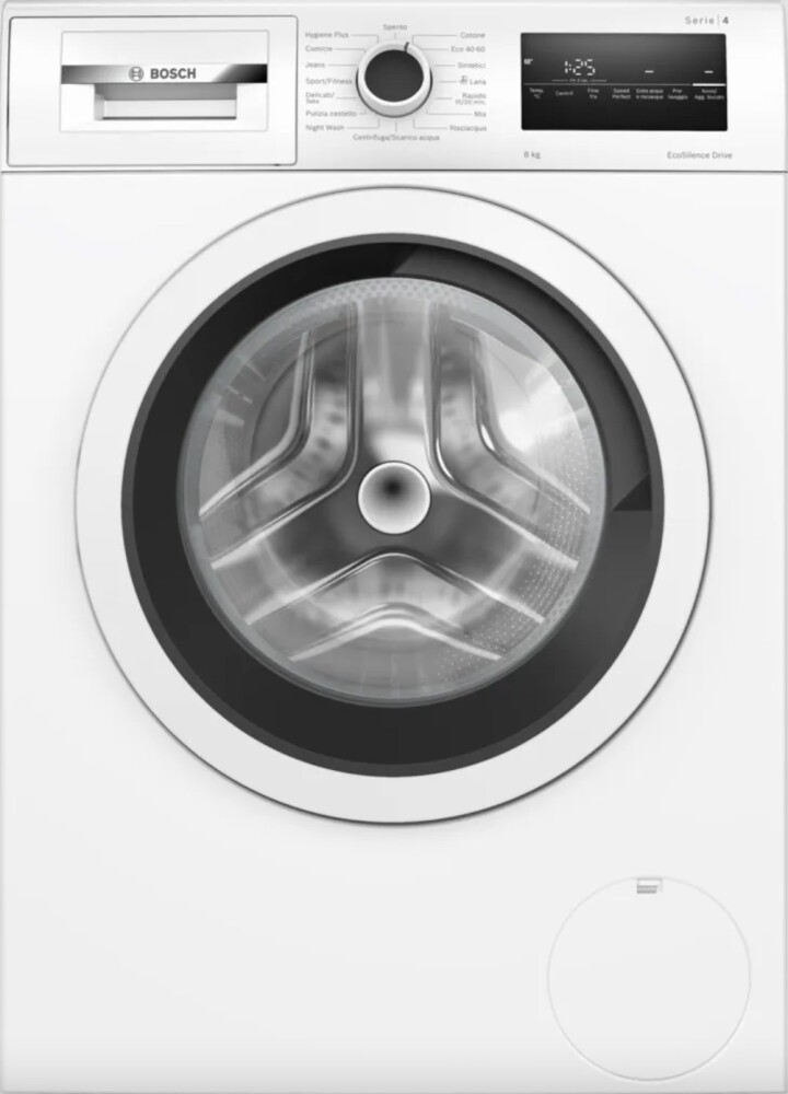 מכונת כביסה 9 ק״ג Bosch בוש 1400 סל"ד דגם WAU28RH0BY מכונת כביסה 9 ק״ג Bosch בוש 1400 סל"ד דגם WAU28RH0BY