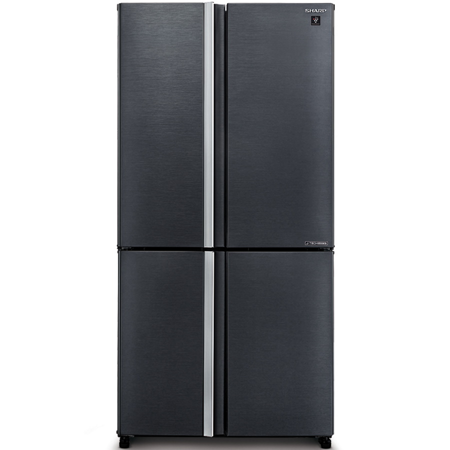 מקרר Sharp SJ-FFER89SL מבט חיצוני נירוסטה כהה מקרר Sharp SJ-FFER89SL מבט חיצוני נירוסטה כהה