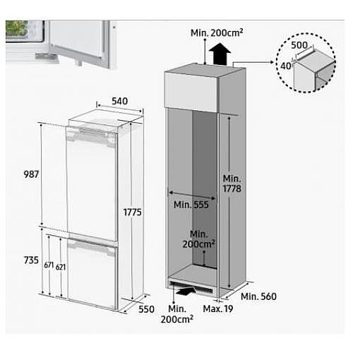���� ��������� Samsung BRB266030WW ����� �� �����
