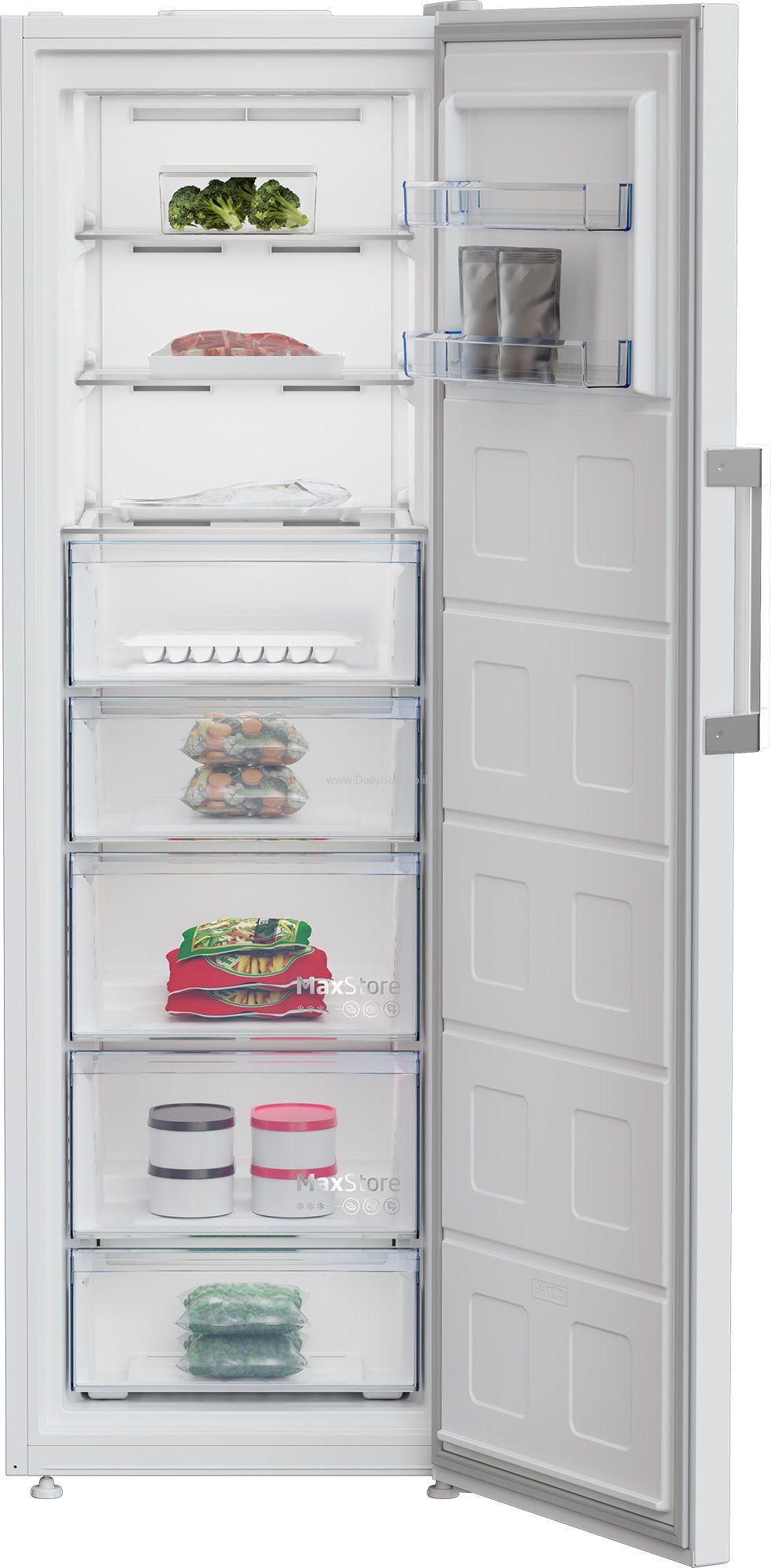 ����� 8 ������ Beko RFNE316L33WP ���