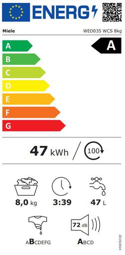����� ����� ��� ���� 8 �"� Miele ���� WED035 WCS ��� ������ ��� 2024
