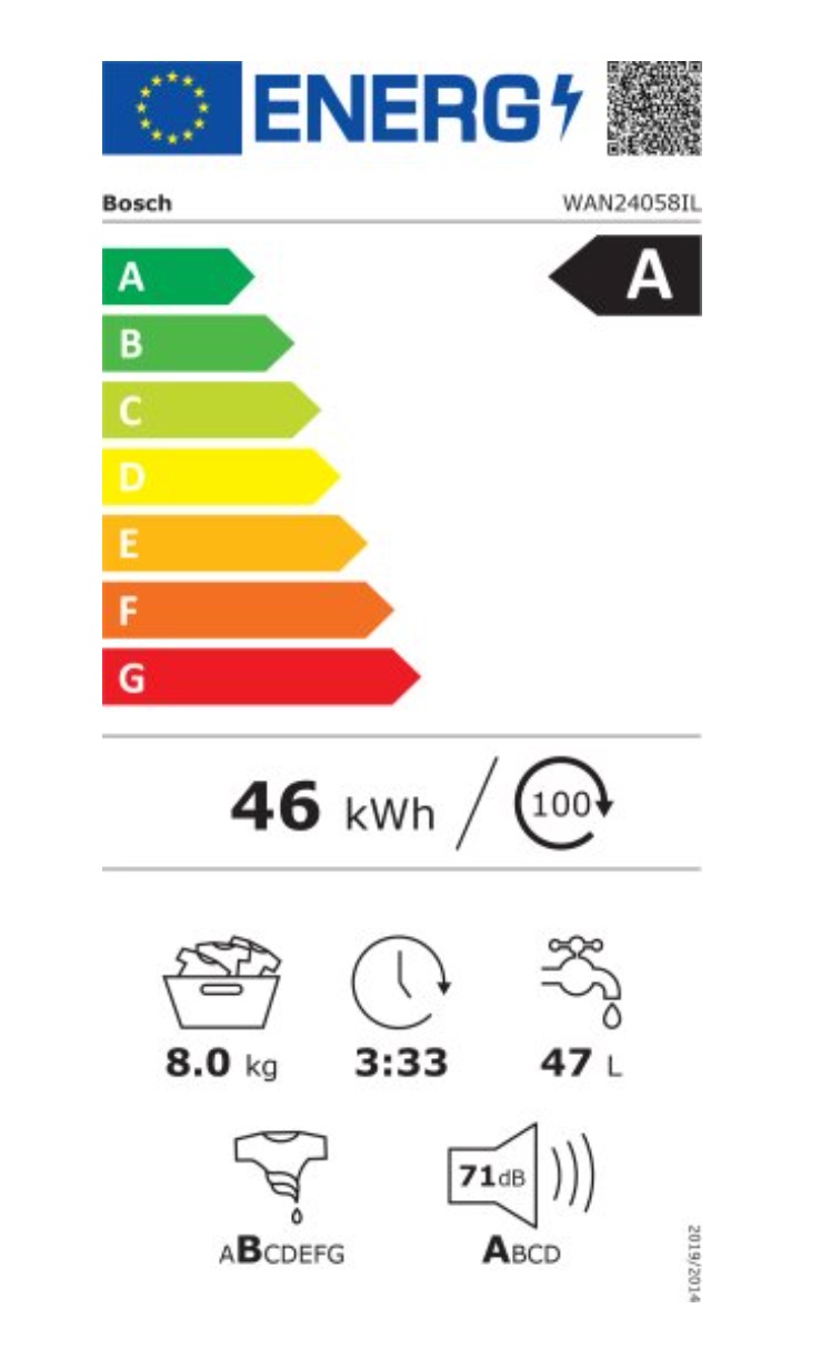 ����� ����� ��� ���� 8 �"� BOSCH ��� ��� WAN24058IL - ����� ������