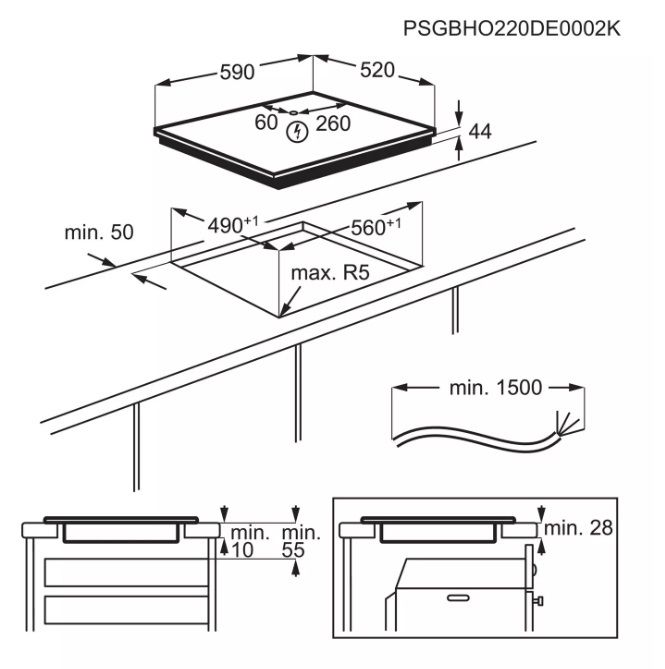 ������ ��������� 60 �"� AEG TN64IA041B ��� ���� ����� ������ ������ 2025