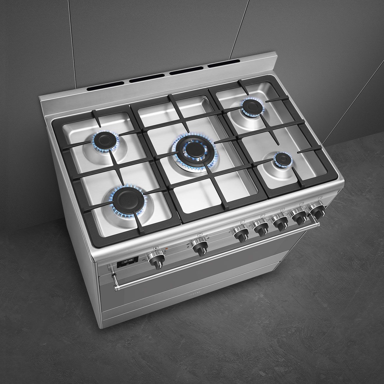  ���� ���� 90 �"� ����� ������ �� ��� Smeg BG91X ����� ������� ������-��� ����� �� �����