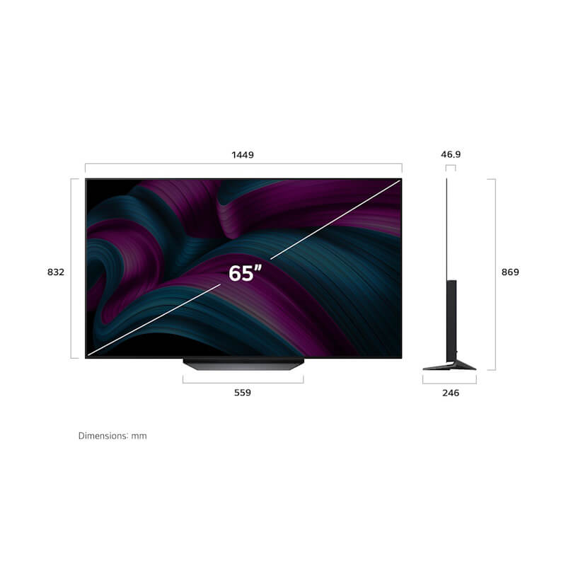 �������� ���� 65" OLED 4K  �LG �� �� OLED65CS5VA