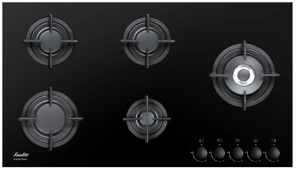 ������ ������ �� 90 �"� 5 ����� Sauter SHG9095W ������ ����