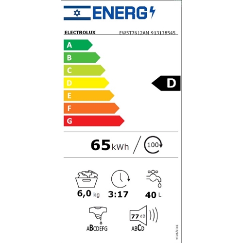 ����� ����� ������ ����� ����� ��� ����� 6 �"� Electrolux ��� EW5T7612AM