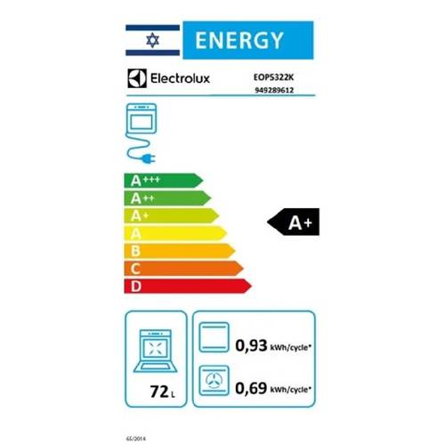 ����� ����� ������ ���� �������� 72 ���� ���������� Electrolux ��� EOP5322X 