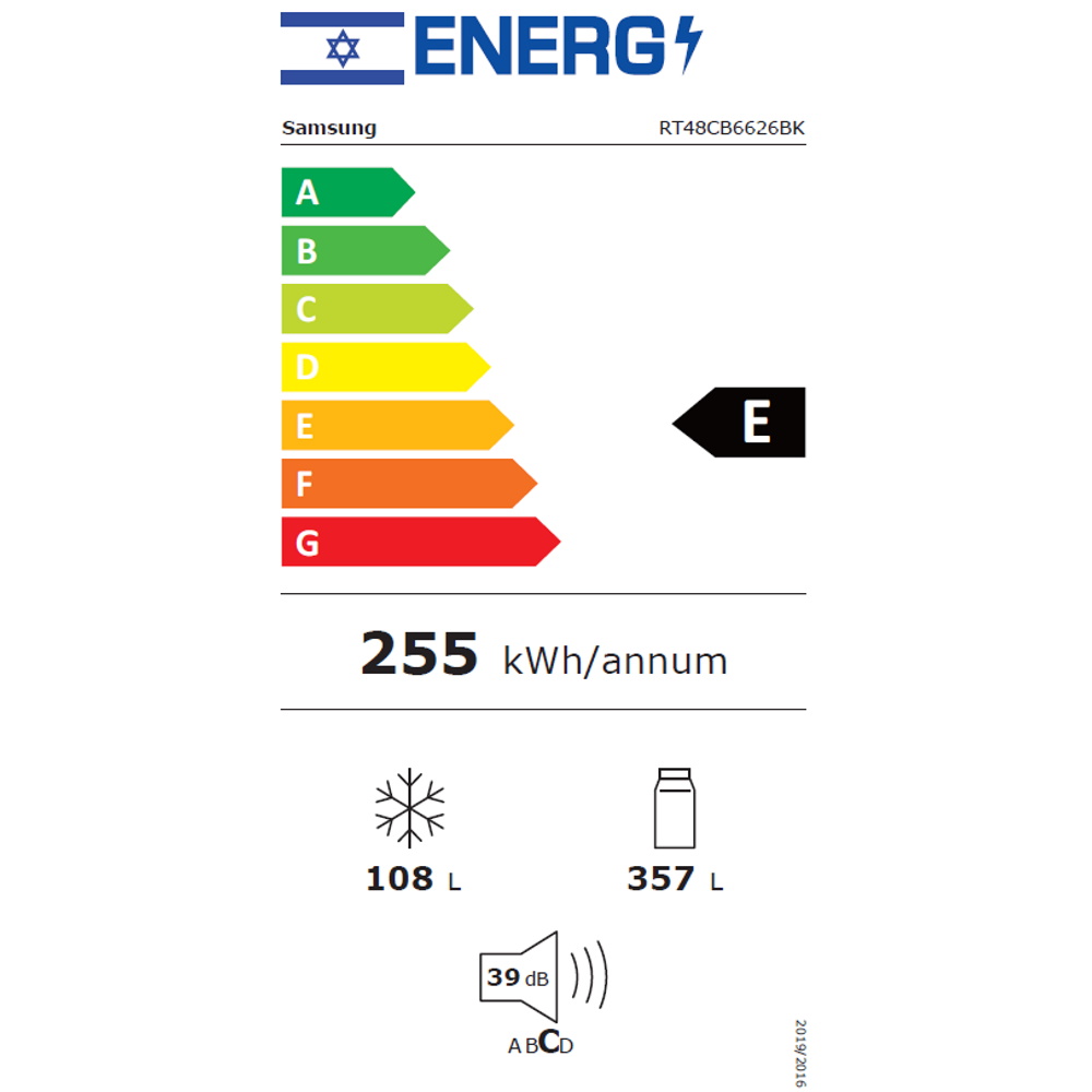 ���� ����� ����� 465 ���� Samsung ������ ��� RT48CB662BK ����� ������ 