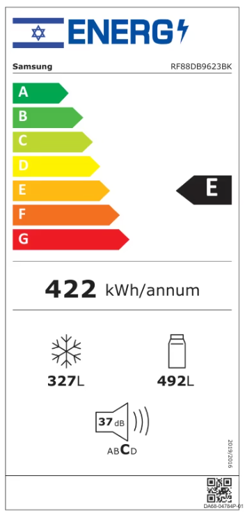 ���� 4 ����� 852 ���� SAMSUNG ������ ��� RF88DB9623 ����� �� ���� ������
