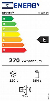 ����� ������ ����� �� ���� Sharp ��� SJ2369BG 