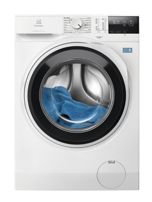 מכונת כביסה פתח חזית 8 ק"ג אלקטרולוקס דגם EF62844BM חזית המכונה מכונת כביסה פתח חזית 8 ק"ג אלקטרולוקס דגם EF62844BM חזית המכונה