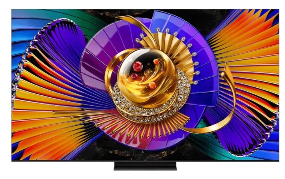 טלוויזיה חכמה 65" טי.סי.אל דגם SQD-Mini LED 65C7L חזית המסך טלוויזיה חכמה 65" טי.סי.אל דגם SQD-Mini LED 65C7L חזית המסך