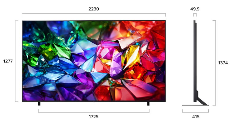 �������� ���� 100 ���� ��� Micro RGB evo AI 4K 100MRGB95B6 2026 ���� �����