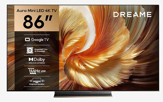 �������� 86 ����' ����� Aura Mini LED 4K TV �S100 ��� 2026 ���� ����