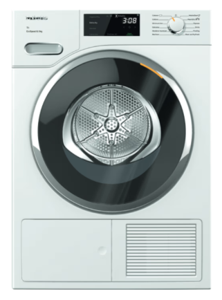 מייבש כביסה 9 ק"ג קונדנסור מילה TWH780WP דגם חדש חזית מייבש כביסה 9 ק"ג קונדנסור מילה TWH780WP דגם חדש חזית