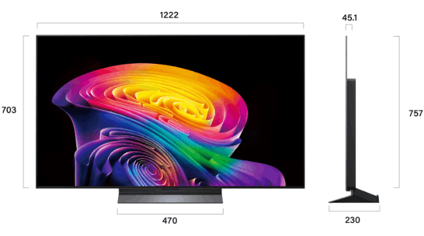  �������� ���� 55 ���� LG ��� OLED55C66LA �����
