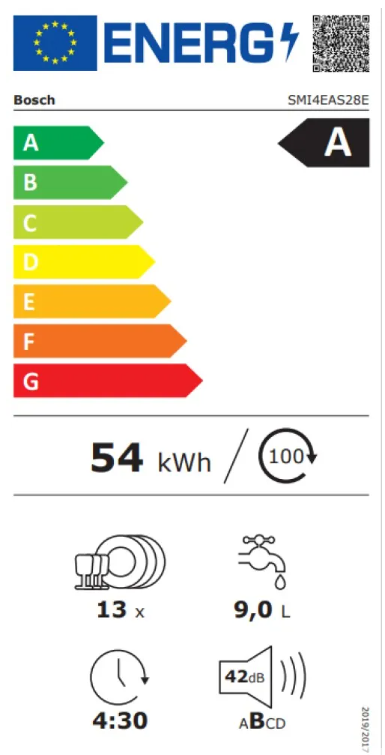 ���� ���� ��� �������� ���� 60 �"� Bosch SMI4HAS07E ����� ������ 2026