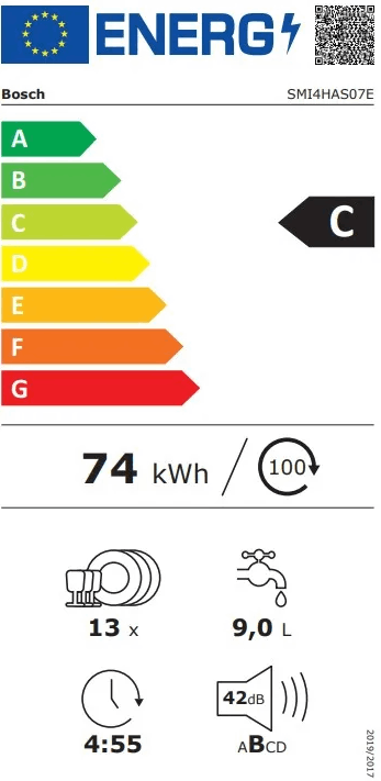 ���� ���� 60 �"� ��� �������� Bosch ��� SMI4HAS07E ����� ������