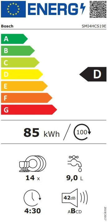 ���� ���� 60 �"� ��� �������� Bosch ��� SMI4HCS19E