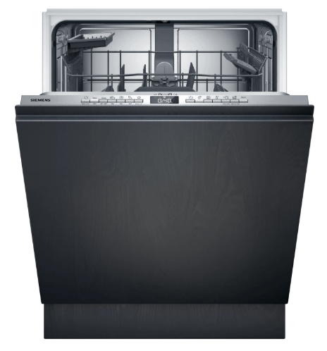 מדיח כלים אינטגרלי מלא Siemens דגם SN63HX17BE מבט חזית מדיח כלים אינטגרלי מלא Siemens דגם SN63HX17BE מבט חזית