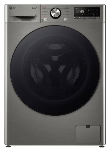 מכונת כביסה פתח חזית 9 ק"ג LG דגם WF9214GBB חזית מכונת כביסה פתח חזית 9 ק"ג LG דגם WF9214GBB חזית