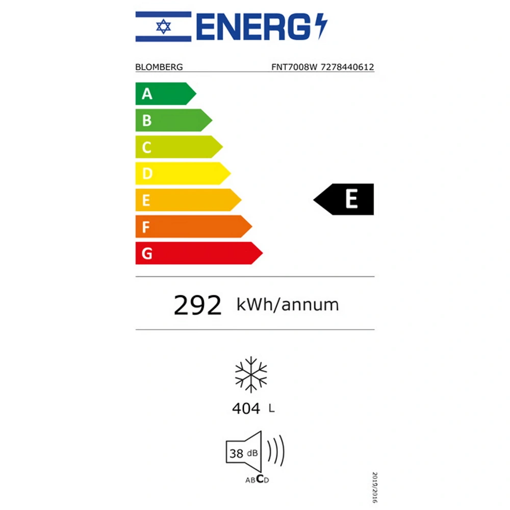 ����� ���� 8 ������ Blomberg FNT7008W No Frost ��� ���