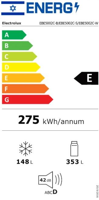 ���� ����� ����� 501 ���� Electrolux EBE5002C-S ������ �������