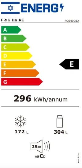 ���� 4 ����� 476 ���� Frigidaire FQE490IX �������