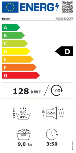 ����� ����� 9 �� Bosch Serie 6 WQG1420DFR ����� ���