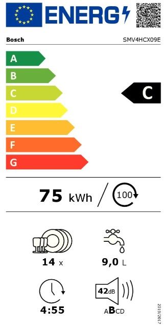 ���� ���� �������� ��� Bosch Serie 4 SMV4HCX09E ��� 2026