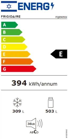 ���� 4 ����� 812 ���� Frigidaire FQE905BX ������� ������