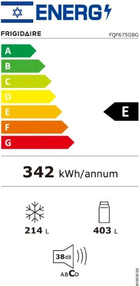 ���� 4 ����� 617 ���� �� ��� Frigidaire FQF675GWM ������ ���� �� ��� ���