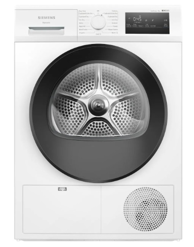 מייבש כביסה 8 קג Siemens iQ300 WT85H225IL משאבת חום מייבש כביסה 8 קג Siemens iQ300 WT85H225IL משאבת חום
