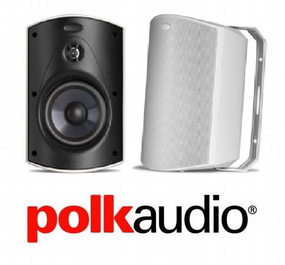 זוג רמקולים לגינה מוגני מים פולק אודיו POLK AUDIO ATRIUM 4 רמקולים