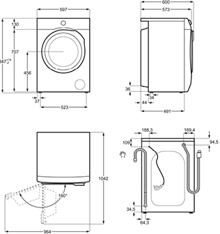 ����� ����� ���� ����� Electrolux EW6F4842AB �8 ��� "