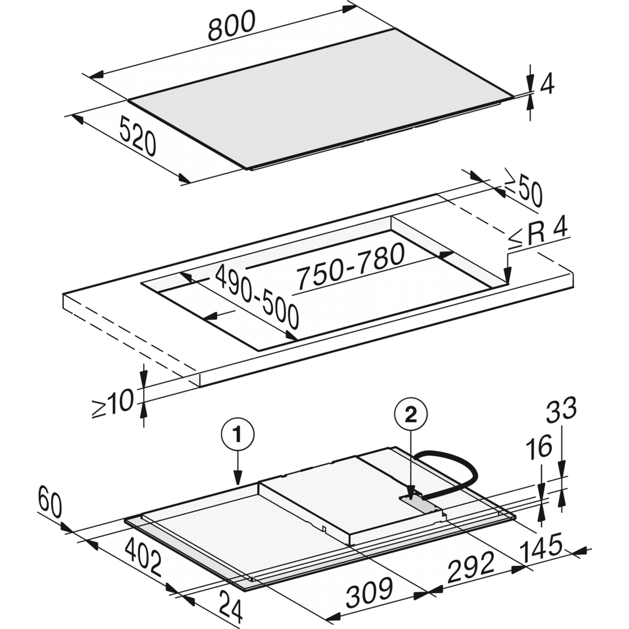 ������ ��������� 80 �"� 4 ����� ����� Miele KM 7373 FL ����� ������ - ��� ���� - ����� ������ ����� ������ �"� ������ �����